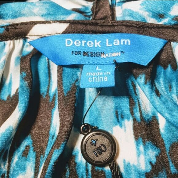 Derek Lam Sleeveless Wrap Dress Sz L - Picture 2 of 6